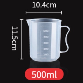 Ly Định Lượng 100ml - 250ml - 500ml - 1000ml - Nhựa ABS