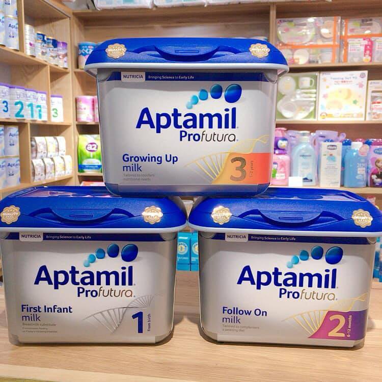 Sữa Aptamil nội địa Anh 600g các số 1-2-3