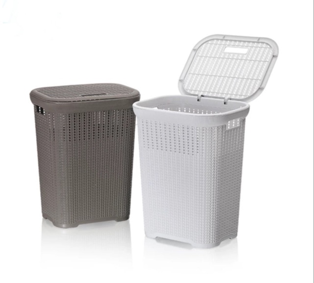 Combo 2 Giỏ đựng đồ, quần áo có nắp