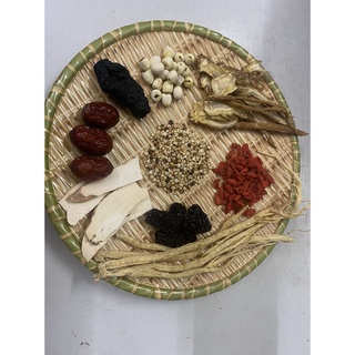 Thuốc Bắc Tiềm Gà (1 Set đầy đủ),Gói hầm thuốc bắc, gói hầm gà, tiềm gà, 9 vị thuốc bổ