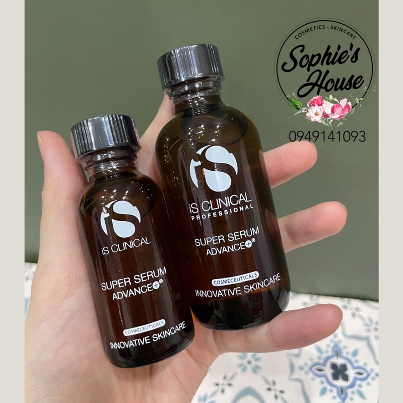 30ml - 60ml / Serum dưỡng trắng iS Clinical Super Serum Advance+