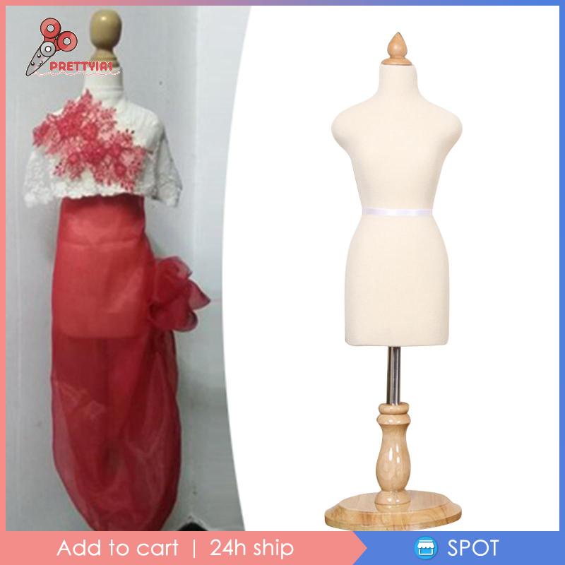 [Prettyia1] Chân Ma Nơ Canh Mini Dùng Trưng Bày Đầm Mini