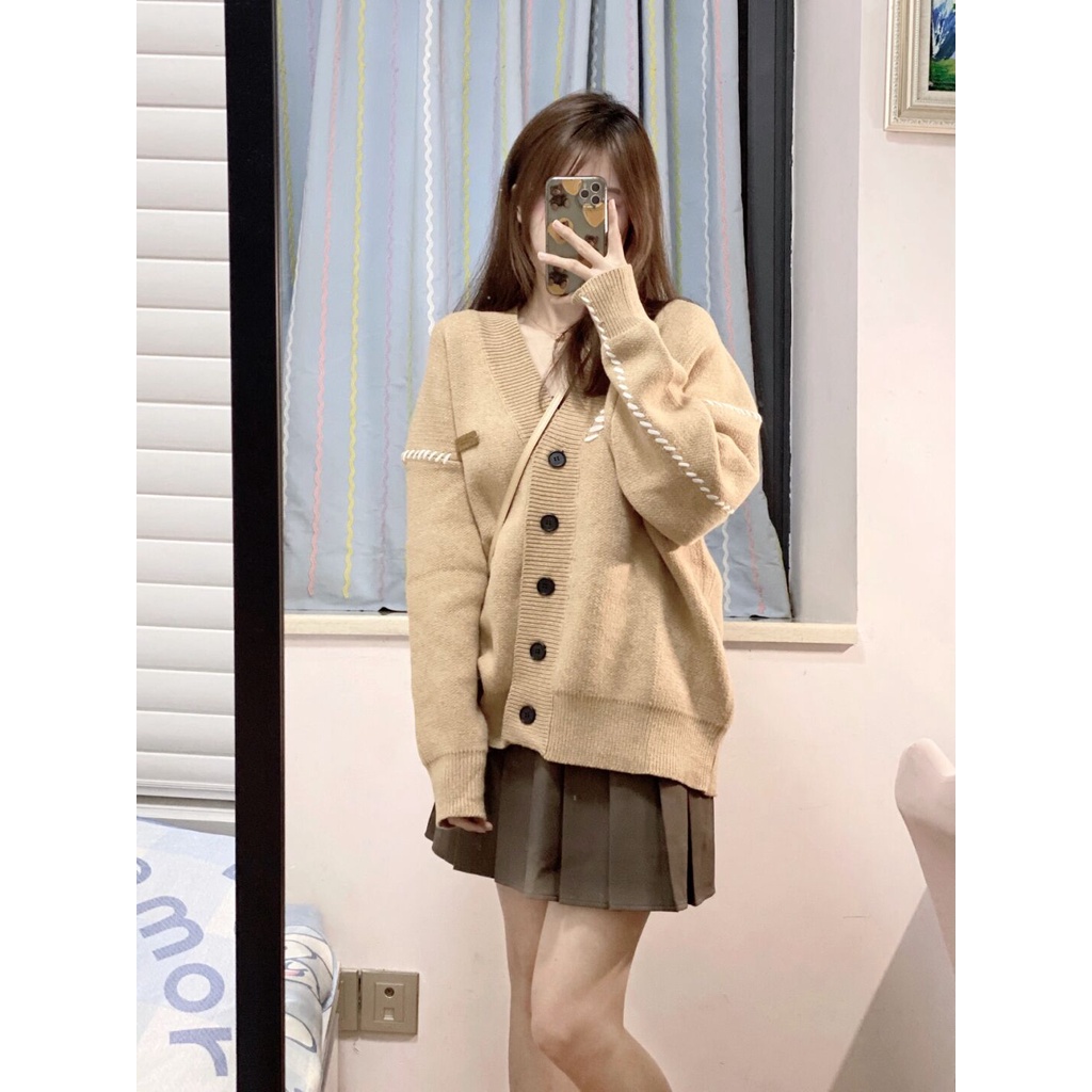 Áo len cardigan nữ thời trang