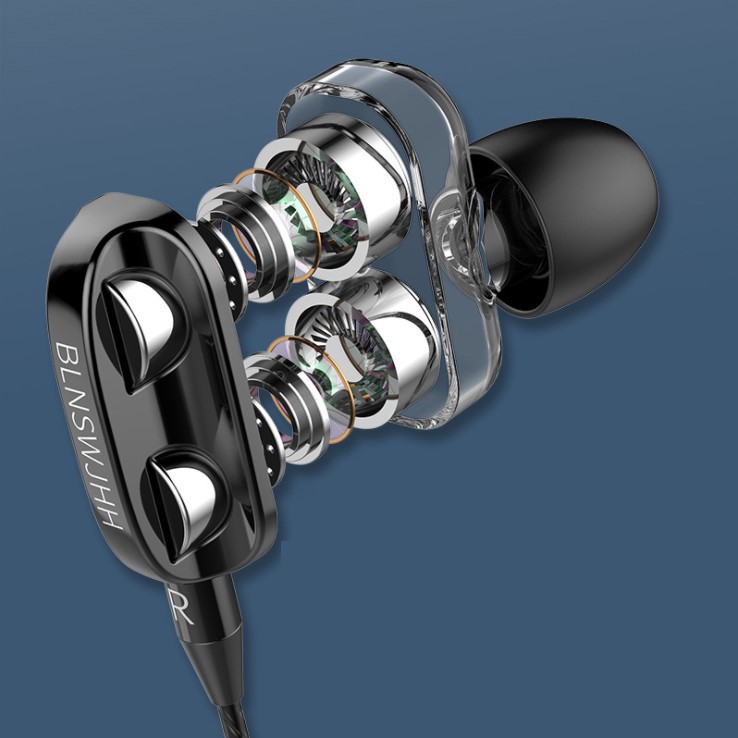 Tai nghe nhét tai điện thoại in ear gaming có dây a4 chính hãng giá rẻ nghe nhạc chống ồn chống nước cho laptop máy tính