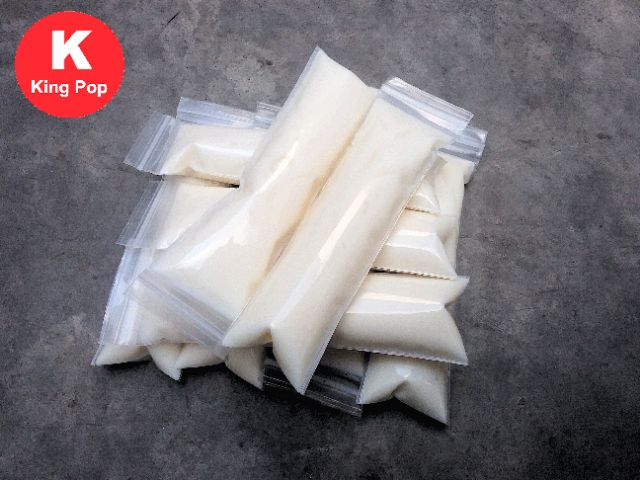 1KG TÚI ZIP LÀM KEM SỮA CHUA - KEM SINH TỐ TRÁI CÂY - LÀM THẠCH  - HÀNG THÁI - TÚI DÀY DAI HẠN CHẾ TÌNH TRẠNG KEM DĂM ĐÁ