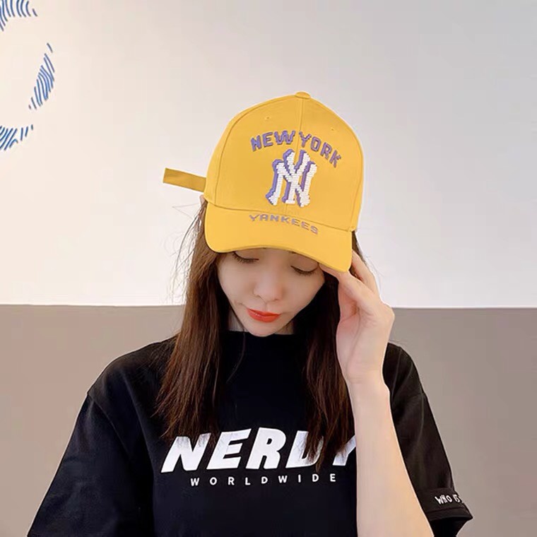 Nón kết nam đẹp, mũ lưỡi trai m.l.b thêu nổi siêu chất, màu sắc nổi bật, phong cách Hàn Quốc
