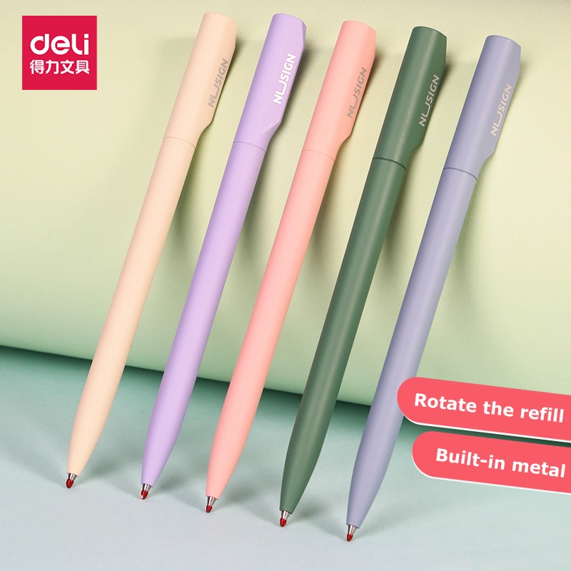 Bút Bi Mực Đen Ngòi 0.5MM Thay Thế Tiện Dụng Cho Học Sinh