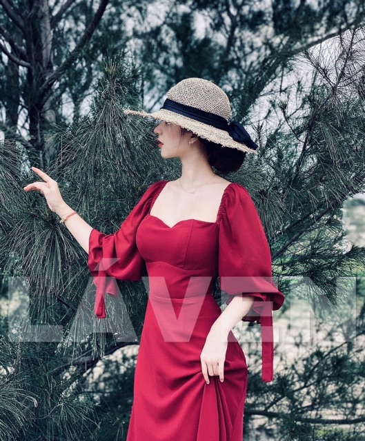 Đầm maxi voan dây thắt nơ lưng sexy sống ảo siêu đẹp | BigBuy360 - bigbuy360.vn