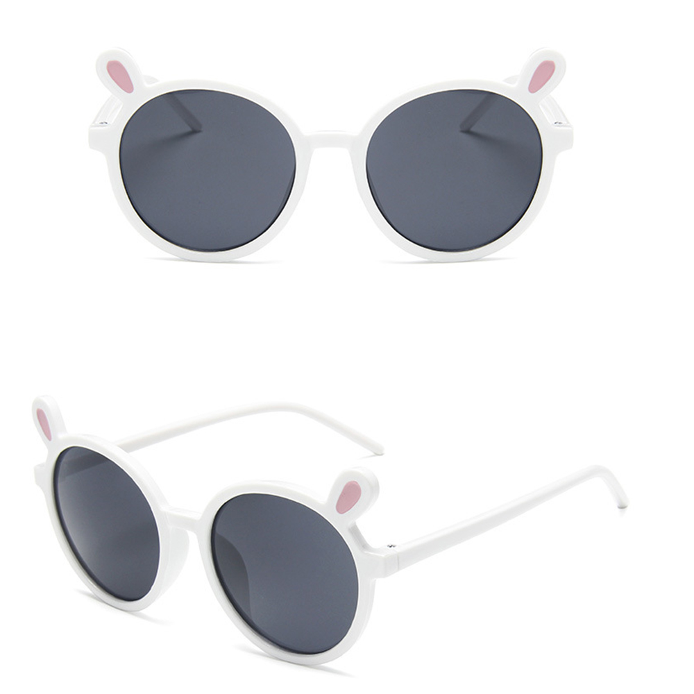 Kính Mát Gọng Tròn Kiểu Tai Gấu Dễ Thương Cho Bé
