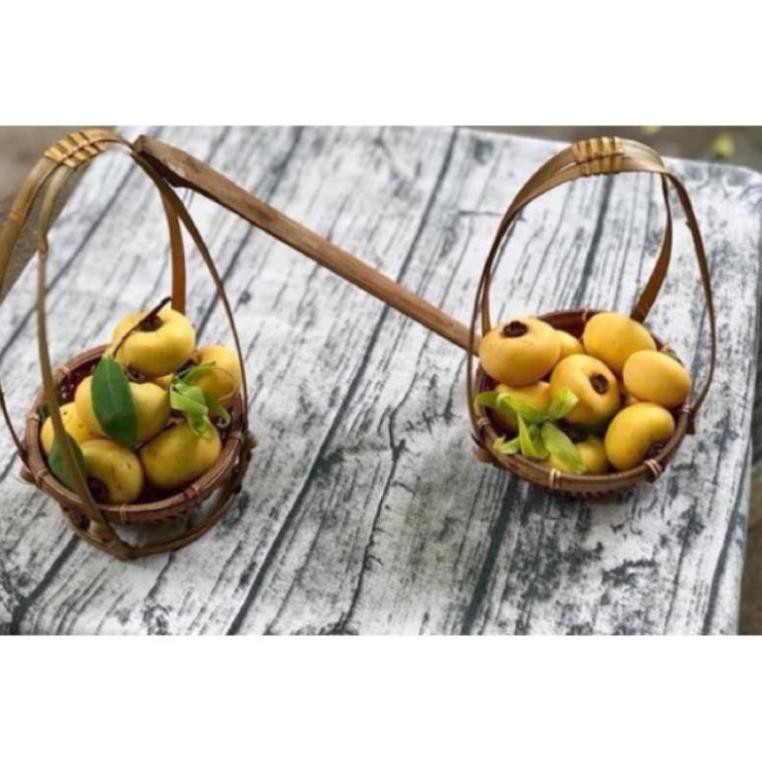 Xưởng SX- Quang gánh mini đựng đồ trang trí decor -Tre Việt
