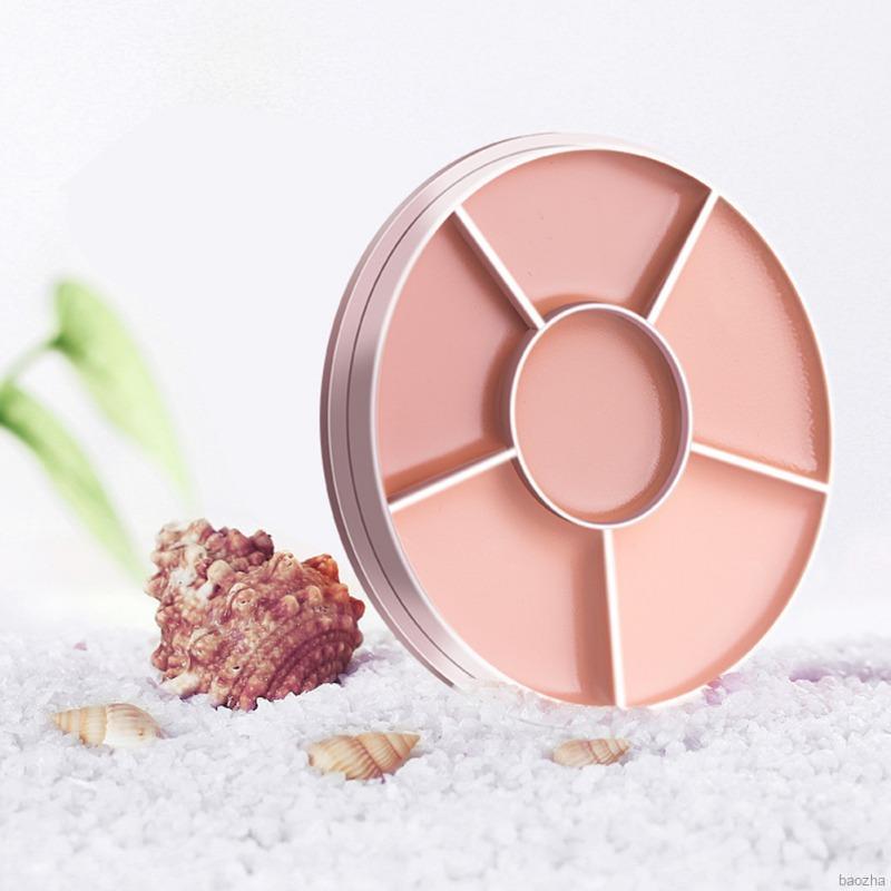 [Hàng mới về] Bảng Phấn Che Khuyết Điểm Victor 6 Màu Làm Sáng Da Không Thấm Nước | BigBuy360 - bigbuy360.vn