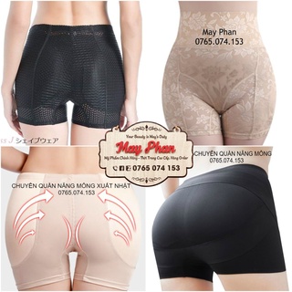 Quần độn mông quần nâng mông quần độn hông quần lót nâng mông đai nịt bụng, quần độn mông nữ tự nhiên cao cấp Miss J