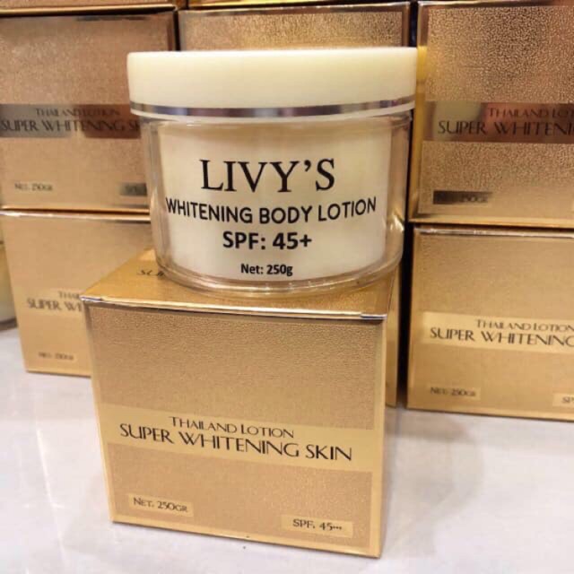 KEM DƯỠNG TRẮNG DA TOÀN THÂN LIVY’S
