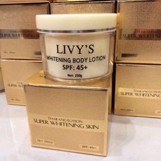 KEM DƯỠNG TRẮNG DA TOÀN THÂN LIVY’S