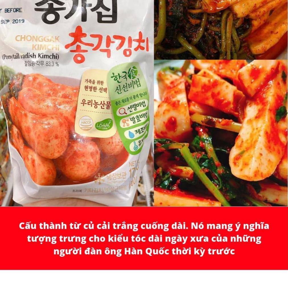 Kimchi Củ Cải Hàng Nội Địa Số 1 Hàn Quốc 500G   Shop Xin Phép Chỉ Ship Ở Hà Nội