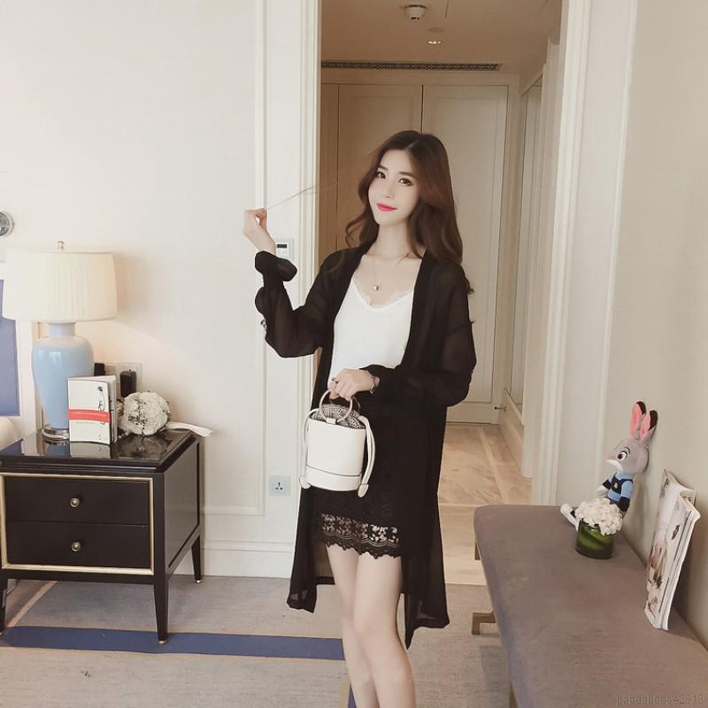 FREESHIP ĐƠN 99K_ Women Long Vintage Shirt Full Sleeve Flare Sleeve Blouse Sunscreen Summer Clothing | BigBuy360 - bigbuy360.vn