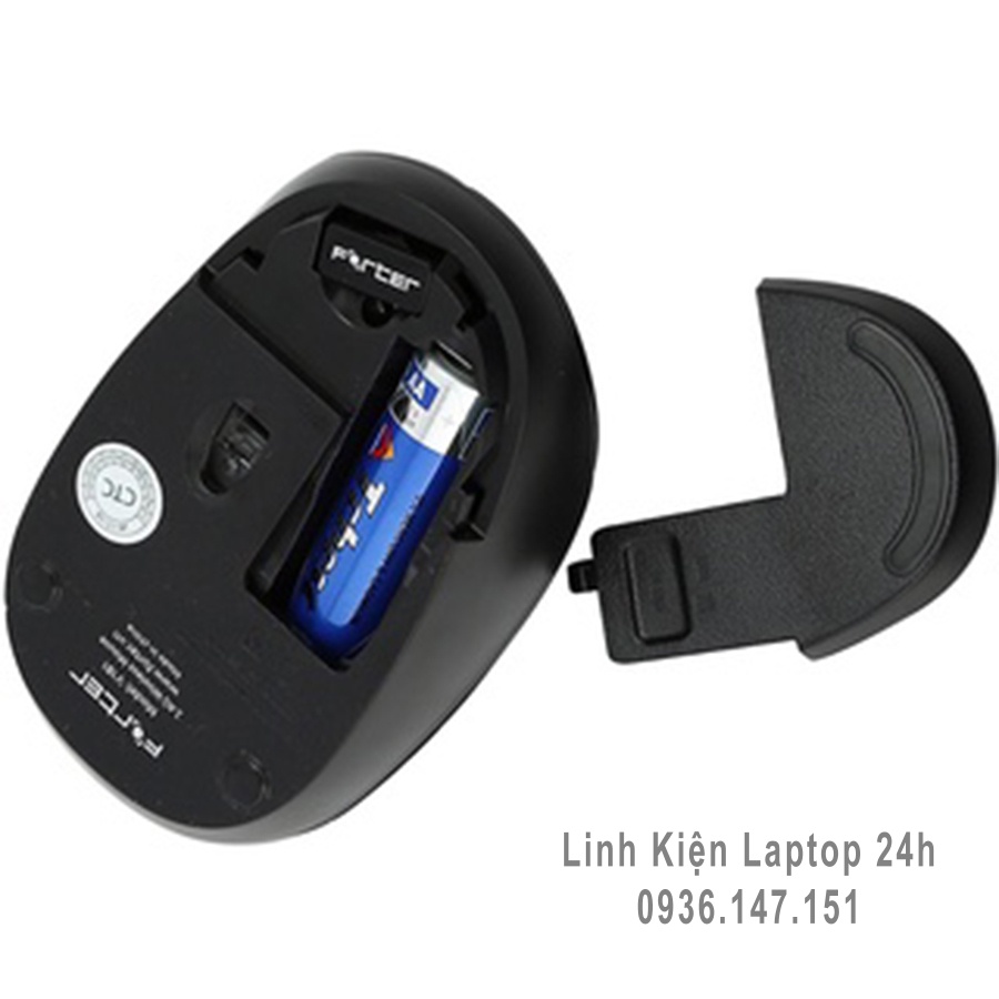 Chuột không dây Forter V181 màu đen bảo hành 6 tháng