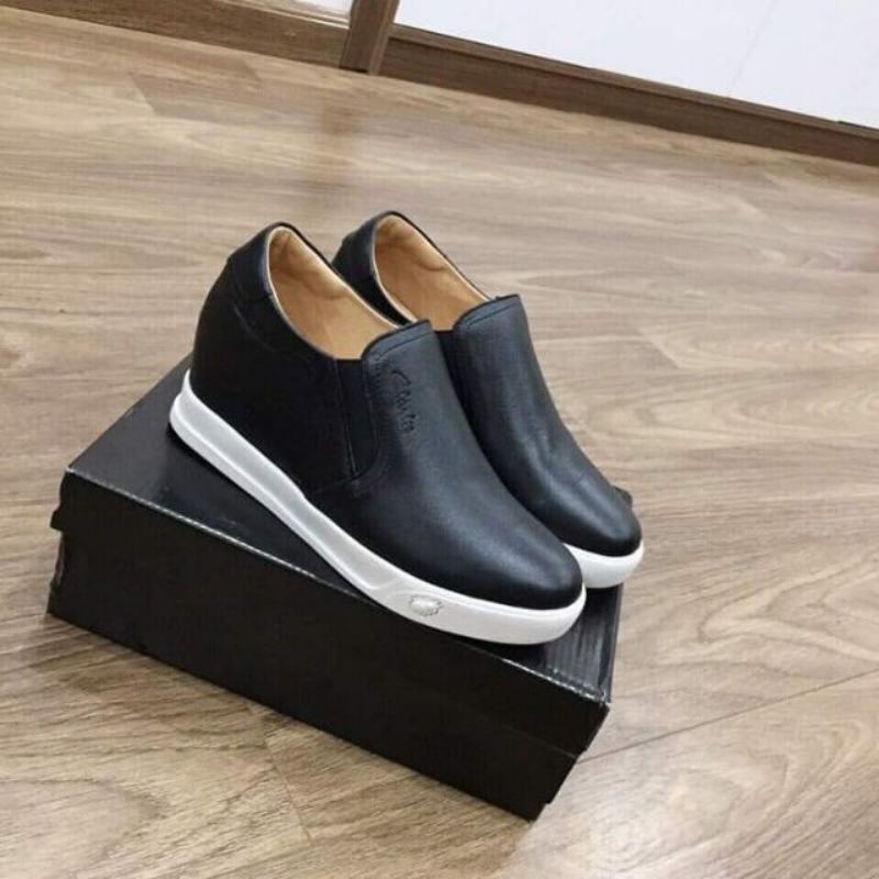 GIÀY SLIP ON  DA BÒ SIÊU MỀM