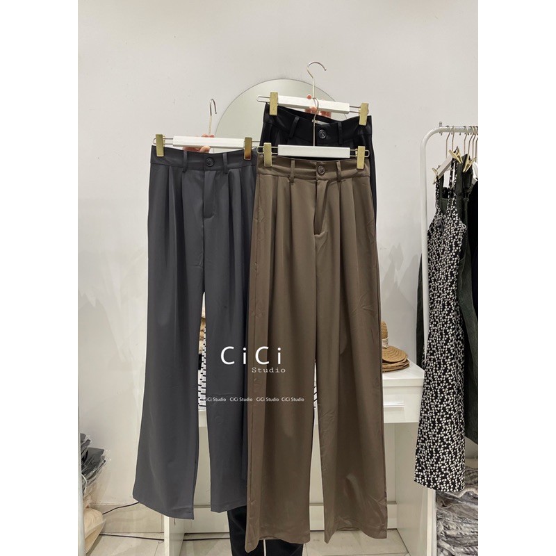 Quần culottes vải lanh lạnh CICISTUDIO | BigBuy360 - bigbuy360.vn