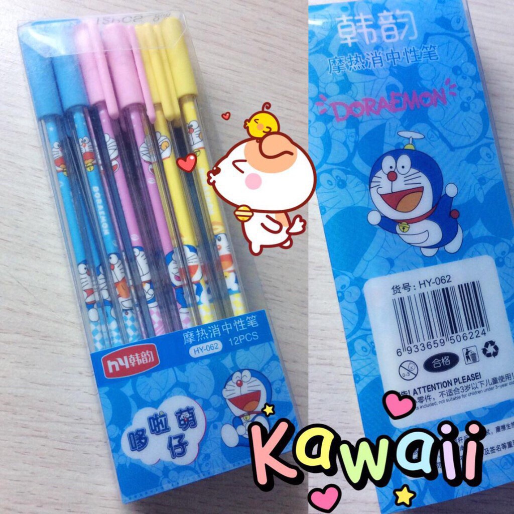 Bút Doraemon Viêt xóa được, Bút Gel Tẩy