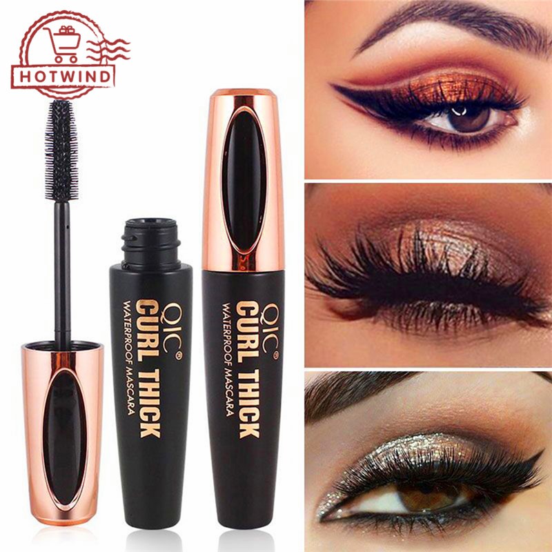 [Hàng mới về] Mascara 4D khô nhanh màu đen làm dày mi hiệu quả