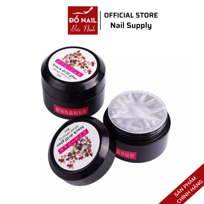 Gel Đính Đá, Gắn Đá Nail Siêu Chắc Hũ 8ml