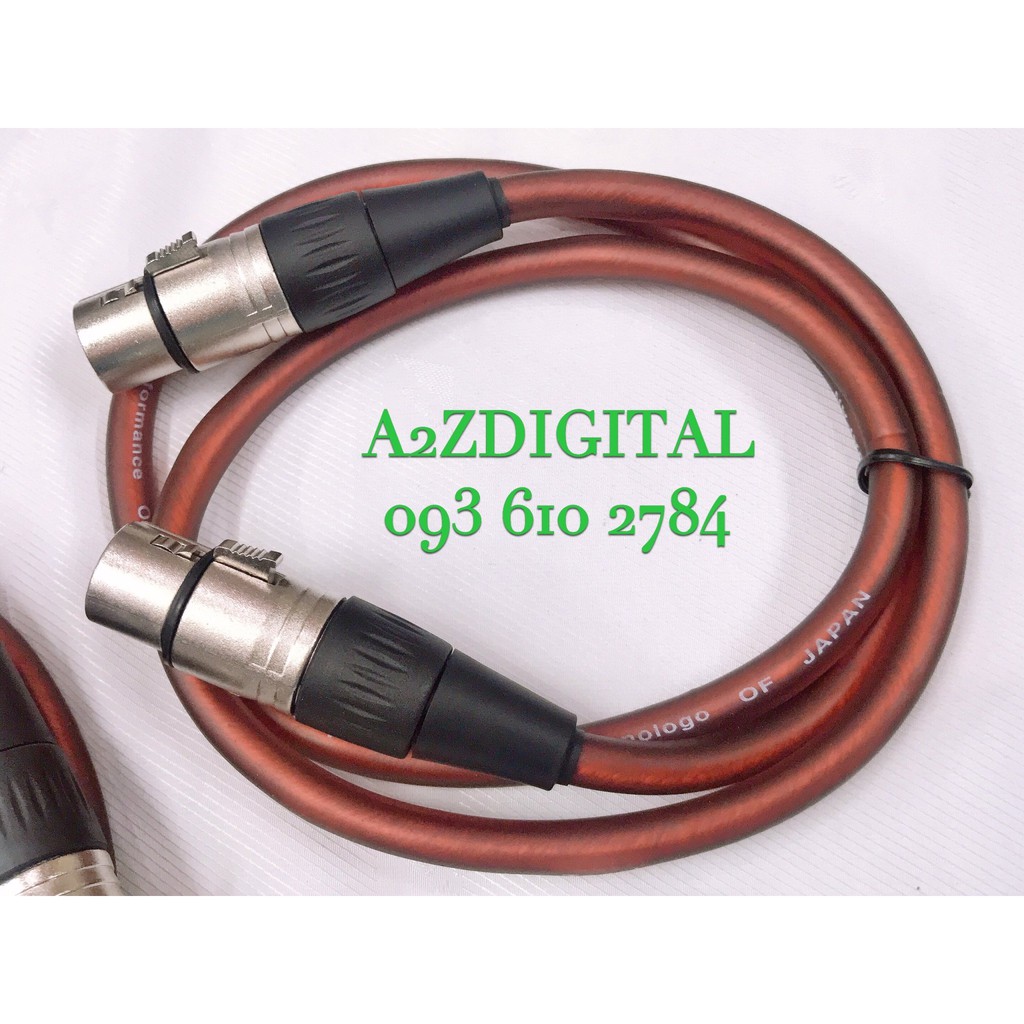 DÂY 2 ĐẦU JACK CẮM Canon  - 2 ĐẦU CÁI