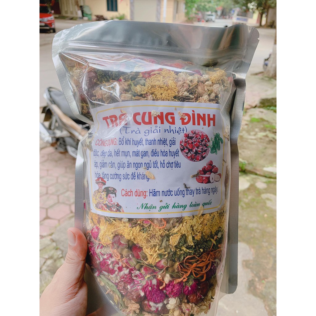 [ Loại 1 - Gói lớn 500gr ] Trà Cung Đình