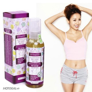 Dầu Massage Giảm Mỡ Bụng Milaganics 100ml