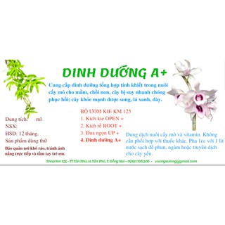 Bộ kích mầm hoa lan (kích kie)