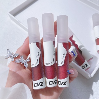 Son kem lì CVZ nhung mịn môi siêu lì lên màu chuẩn tone đỏ nâu đất nội địa Trung