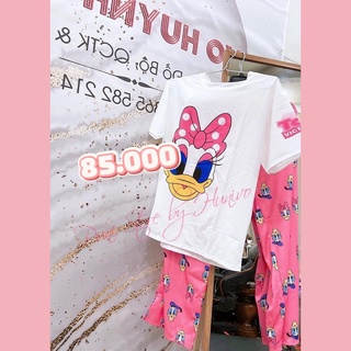BỘ THUN HOẠT HÌNH MẶC NHÀ