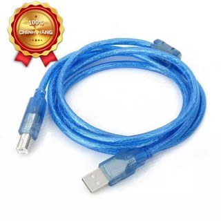 Dây máy in cổng USB 2.0 dài 1.5M 3M 5M 10M màu xanh hoặc xám chống nhiễu kết nối máy in với PC hàng loại tốt VNET