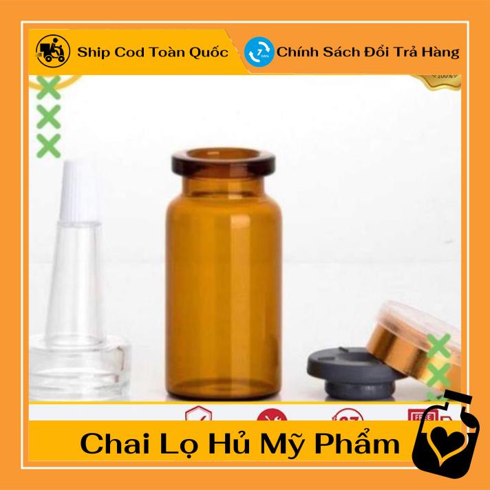 [TOP GIÁ RẺ] Lọ Chiết Tế Bào Gốc ❤ Lọ Chiết Tinh Chất, Serum 5ml,10ml bộ 3 nút đựng tinh dầu, phụ kiện du lịch