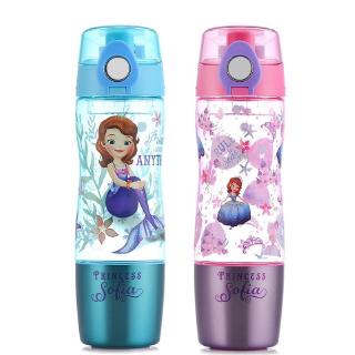 Disney cartoon frozen elsa anna princess cup drinking straight kids bpa free school Multi-function water bottles for kids gifts