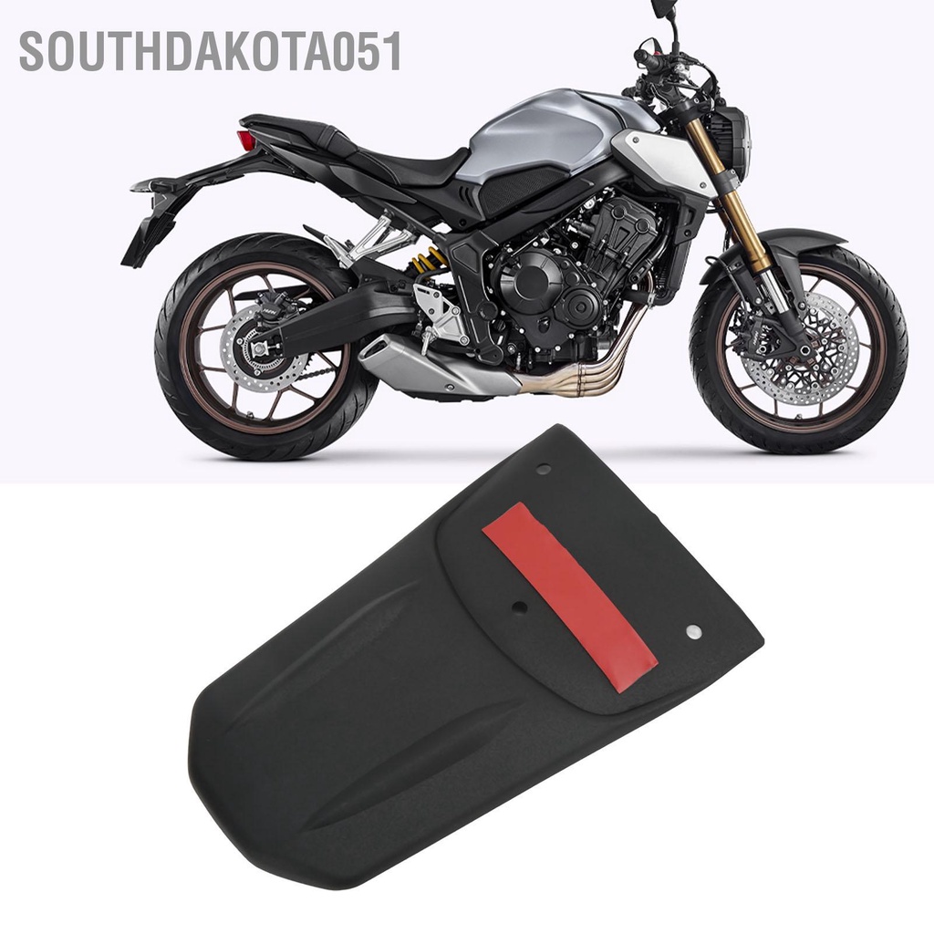 [Hàng Sẵn] Tấm mở rộng Chắn Bùn sau Xe máy Màu đen với Ốc thay thế cho CB650R 2019‑2021【Southdakota051】