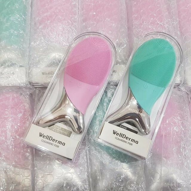 💕Máy rửa mặt con cá Wellderma Cleansing Fish💕