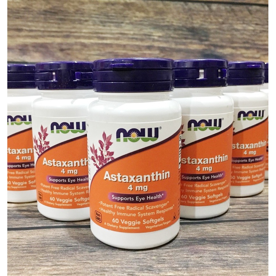 Astaxanthin | Tăng Sức Đề Kháng Now Astaxanthin   - Chính hãng The Shape