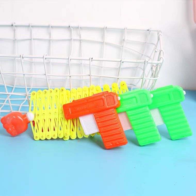 Đồ chơi súng đàn hồi bằng nhựa cho bé cực kì an toàn