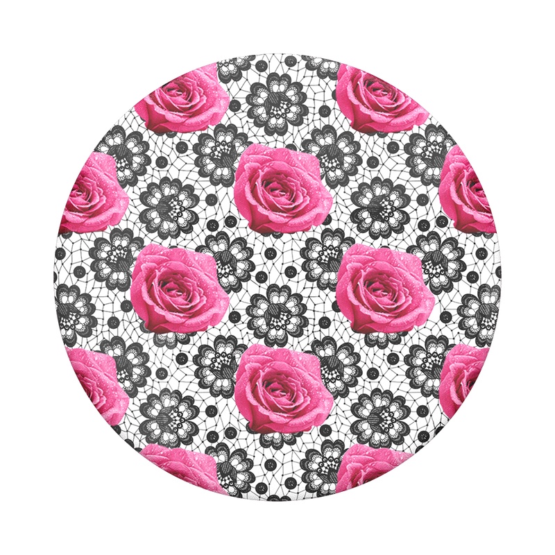 Giá đỡ điện thoại thông minh Popsockets Boudoir Rose OW - Hàng Chính Hãng