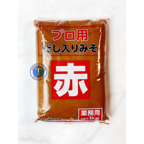 [Mã 159FMCGSALE giảm 8% đơn 500K] Tương Đậu Đỏ Marukome Aka Miso Pro 1Kg (Gói)