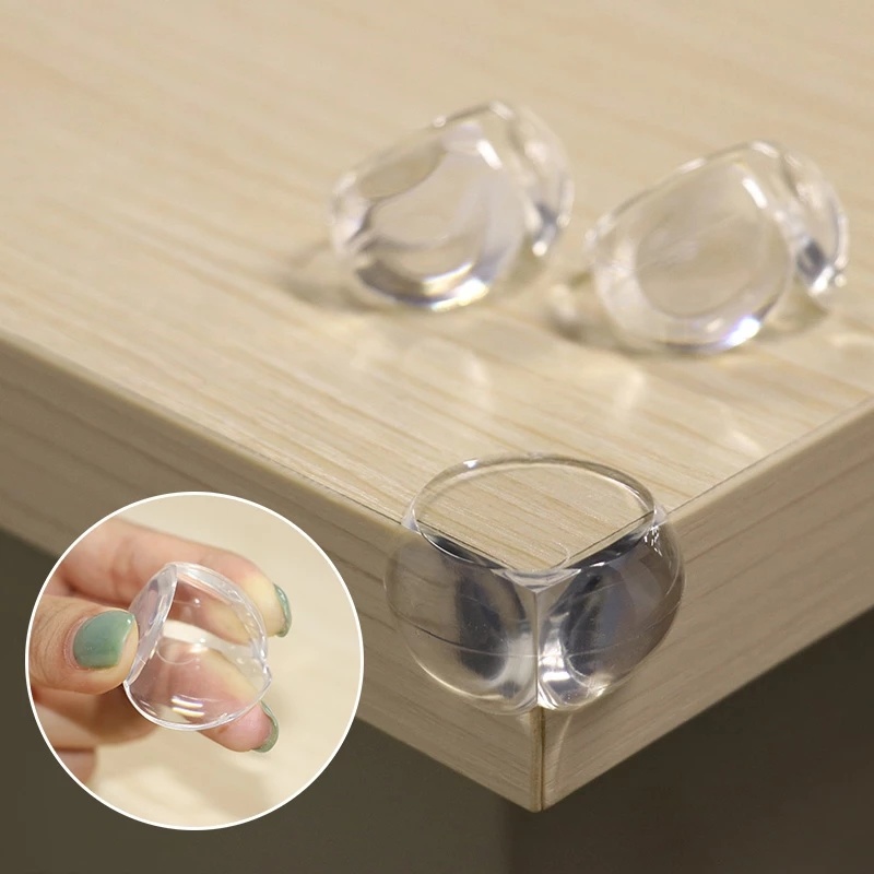 Set 10 Miếng Silicon Bọc Cạnh Bàn Bảo Vệ An Toàn Cho Bé