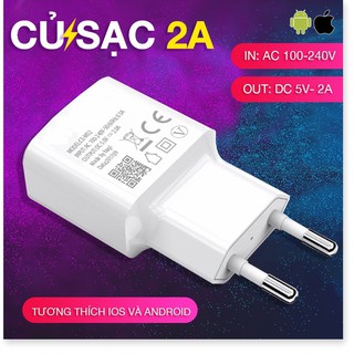[BH 6 tháng] Củ sạc samsung 5v-2A- zin máy- bảo hành 1 đổi 1 [FREESHIP 50K]