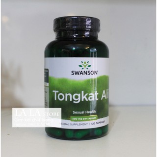 Viên uống Swanson Tongkat Ali bổ thận tráng dương 120 viên