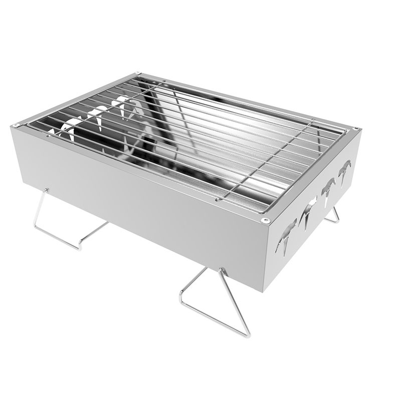 Lò Nướng Bbq Mini Bằng Thép Không Gỉ