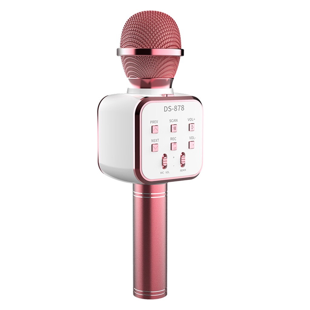 Mic Hát Karaoke DS858 - DS858 - DS 878 Bluetooth 5.0 Kết Nối Tivi, MTB, Điện thoại, loa thùng model 2022