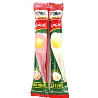 Xúc xích ponnie thực phẩm ăn liền gồm 2 vị cá tuyết và thịt heo xông khói sản phẩm mới chất lượng của Masan