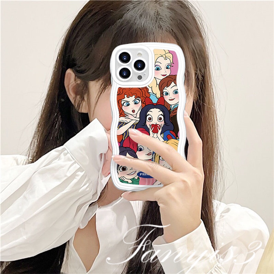 Ốp Điện Thoại TPU Mềm Họa Tiết Hoạt Hình Bảo Vệ Màn Hình Cho iPhone 14 13 12 11 Pro Max X XR Xs Max 8 7 6 6s Plus SE 2020