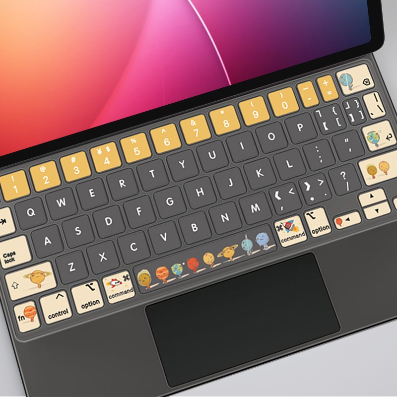 Suitable for magic keyboard film 2022 IPad Pro4 11 inch ipad pro 6 12.9 ipad air 4/5 10.9 protection Cover silicone cartoon keyboard Cover