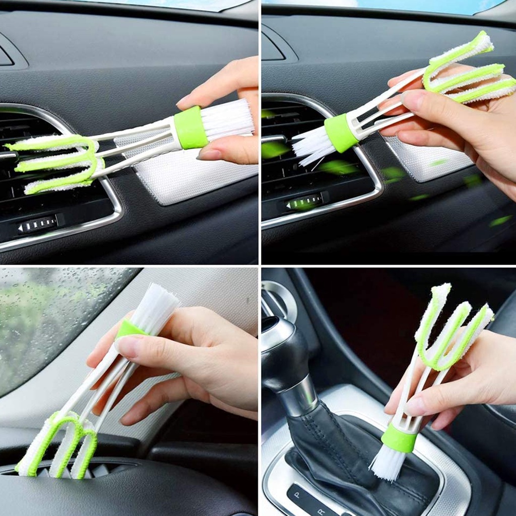 Bộ cọ vệ sinh chi tiết nội thất xe hơi đa dụng tiện lợi